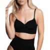 BYE-BRA - MEDIUM CONTROL SOUTIEN-GORGE SANS POINTS NOIR TAILLE S