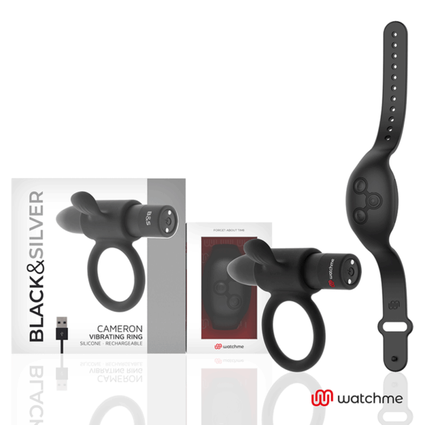 BLACKSILVER - COCKRING À TÉLÉCOMMANDE CAMERON WATCHME