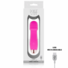 DOLCE VITA - VIBRATEUR RECHARGEABLE TROIS ROSE 7 VITESSES