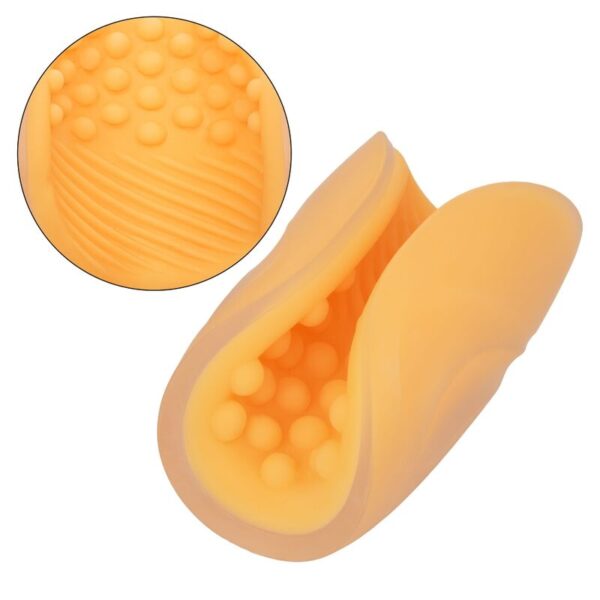 CALEXOTICS - MASTURBATEUR GRIP PERLÉ ORANGE
