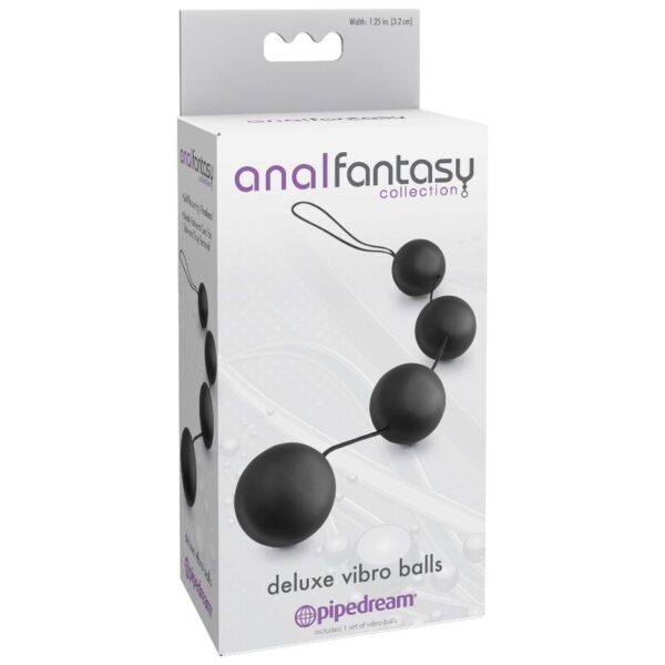 ANAL FANTASY  BOLAS ANALES VIBRADORAS SIN PILAS CON CUERDA DE SEGURIDAD