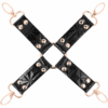 BEGME - BLACK EDITION CRAVATE EN CUIR VEGAN