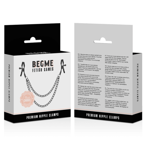 BEGME - PINCES  TAMELON RED EDITION AVEC CHAÎNE