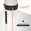 COQUETTE CHIC DESIRE - COLLIER FANTAISIE EN CUIR VÉGAN AVEC BRACELET ET DOUBLURE EN NÉOPRÈNE