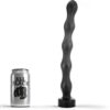 ALL BLACK - PLUG ANAL BALLE 32 CM
