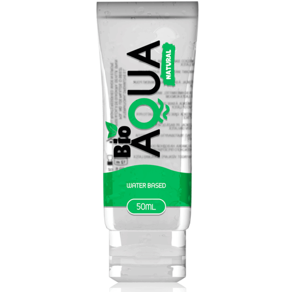 BIOAQUA - LUBRIFIANT INGRÉDIENTS NATURELS À BASE DEAU 50 ML