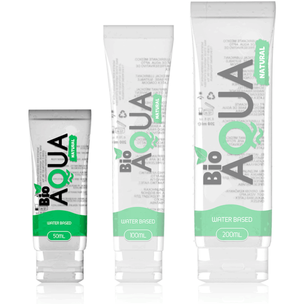 BIOAQUA - LUBRIFIANT INGRÉDIENTS NATURELS À BASE DEAU 50 ML