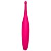 SATISFYER - VIBRATEUR TWIRLING FUN TIP ROSE