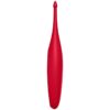 SATISFYER - VIBRATEUR TWIRLING FUN TIP ROUGE