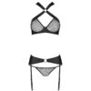 PASSION - ENSEMBLE CUIR ÉCOLOGIQUE AMANDA S/M