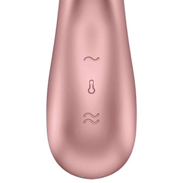 SATISFYER - VIBRATEUR HOT LOVER ROSE  BEIGE