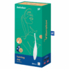SATISFYER - VIBRATEUR  POINTE DE CLIT TWIRLING JOY BLANC