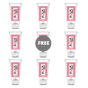 img_116996_4b5ec4a6e3b8eb5799bf84b4bed53c3f_1.jpg AQUA TRAVEL - LUBRIFIANT À BASE DEAU AQUA TRAVEL SAVEUR CRÈME DE FRAISE - 50 ML 8+1 OFFERT