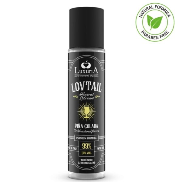 INTIMATELINE - LUBRIFIANT LOVTAIL BASE DEAU LUXURIA PIÑA COLADA 60 ML