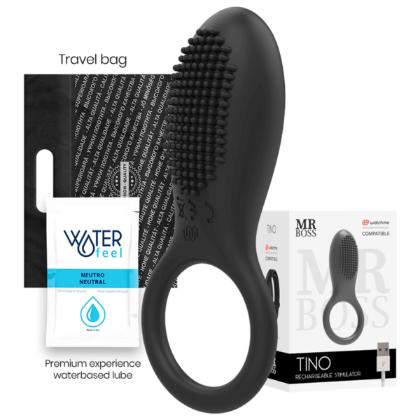 MR BOSS - TINO ANNEAU STIMULANT + TÉLÉCOMMANDE WATCHME