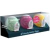 SATISFYER - 3 OEUFS MASTURBATEURS RIFFLE, BUBBLE  FIERCE
