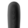 SATISFYER - VIBRATEUR DUAL KISS AIR PULSE NOIR