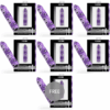 CUSTOM BULLETS - RECHARGEABLE SNAKE VIOLET MAGNETIQUE BULLET 10 INTENSITES 6 + 1 OFFERTE
