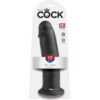 KING COCK - PENE NEGRO 25 CM