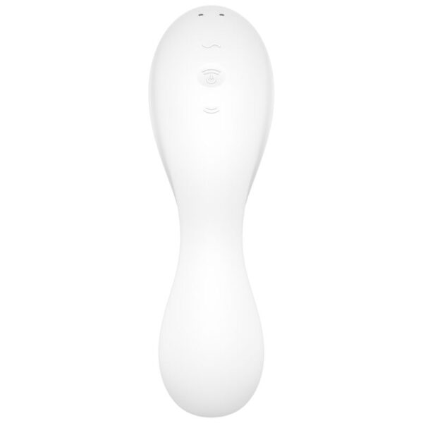 SATISFYER CURVY TRINITY 5 ESTIMULADOR Y VIBRADOR APP - AZUL