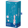 SATISFYER - AIR PUMP BOOTY 5+ VIBRATEUR ANAL GONFLABLE ROSE