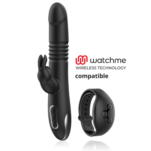 BLACKSILVER - KENJI STIMULANT VIBE COMPATIBLE AVEC LA TECHNOLOGIE SANS FIL WATCHME