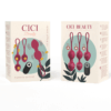 CICI BEAUTY - PREMIUM SILICONE 3 PERLES DE KEGEL VIBRANTES TÉLÉCOMMANDE
