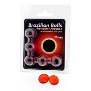 TALOKA - 5 BOULES BRÉSILIENNES GEL EXCITANT EFFET CHAUD  FROID