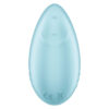 SATISFYER - VIBRATEUR  POSER TROPICAL TIP BLEU