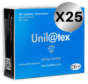 UNILATEX - CONSERVATEURS NATURELS PACK 25 X 144 UNITÉS