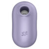 SATISFYER - PRO TO GO 2 ESTIMULADOR Y VIBRADOR DOBLE BEIGE