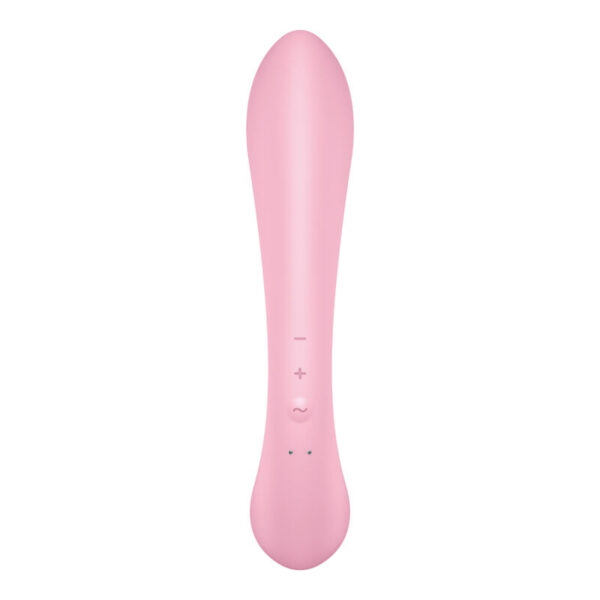 SATISFYER - TRIPLE OH VIBRADOR HÍBRIDO AZUL