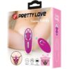 PRETTY LOVE - STIMULATEUR PAPILLON DANCING POUR CULOTTES AVEC TÉLÉCOMMANDE LILAS