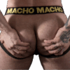 MACHO - MX25AC JOCK CUERO AMARILLO S