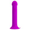PRETTY LOVE - VIBRATEUR MURRAY ET STIMULATEUR DE POINT G VIOLET