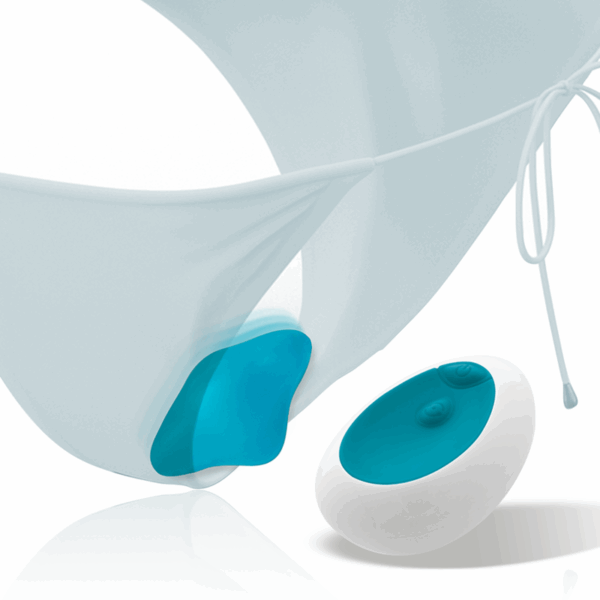 INTENSE - SAMANTHA PANTIE TÉLÉCOMMANDE BLEU