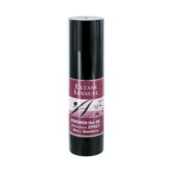EXTASE SENSUAL - HUILE DE MASSAGE EFFET CHAUFFANT AUX PHÉROMONES DE MÛRE 30 ML