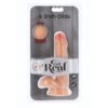 GET REAL - GODE DOUBLE DENSITÉ 17 CM BALLES PEAU