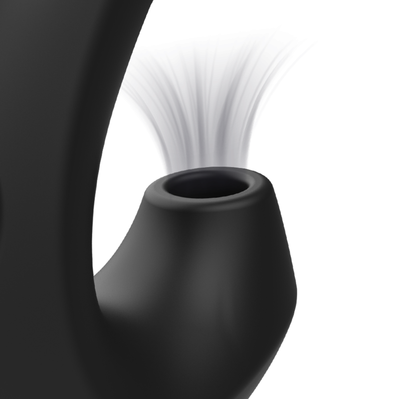 IBIZA - DÉ À COUPER VIBRANT ET À ASPIRATION DU CLITORIS PUISSANT