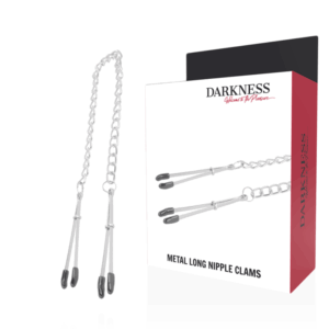 DARKNESS - PINCES À TÉTONS RÉGLABLES EN MÉTAL