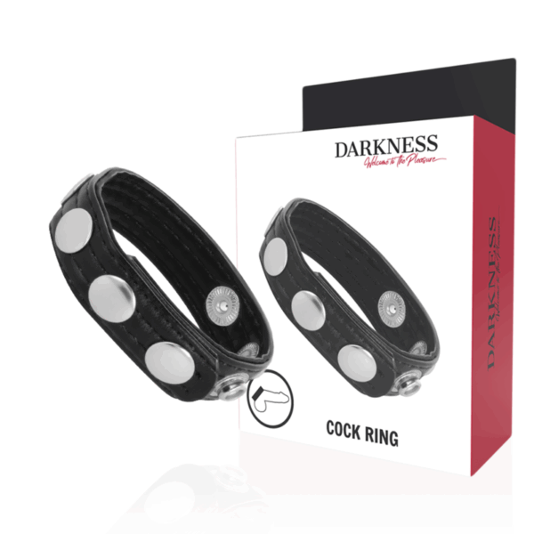 DARKNESS - ANNEAU DÉRECTION EN CUIR