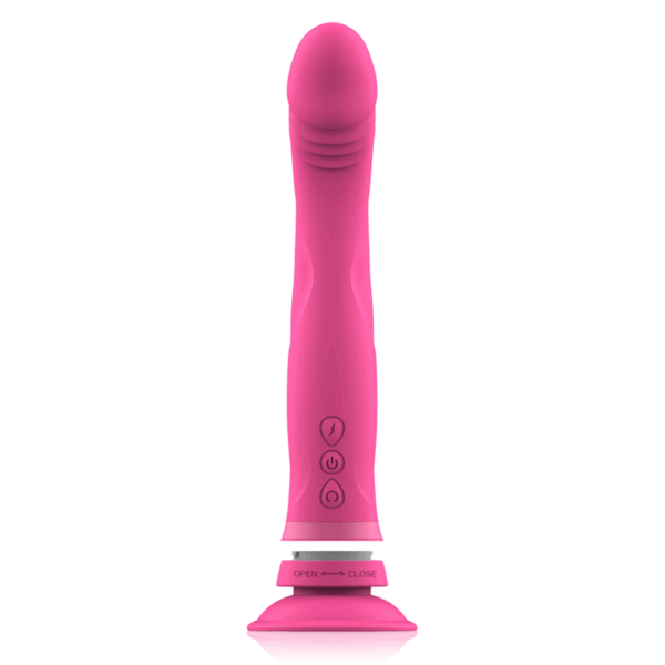 INTENSE - GODE VIBRATEUR EN SILICONE ROSE MICHELANGELO