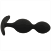 BLACKSILVER - PLUG ORSON SILICONE 2 ONDES ANAL 9 CM