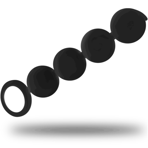 BLACKSILVER - CHAPELET ANAL LENNON 4 SPHÈRES SILICONE 15 CM