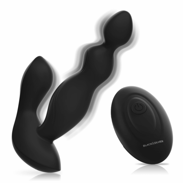 BLACKSILVER - TÉLÉCOMMANDE EN SILICONE POUR PLUG ANAL CORA