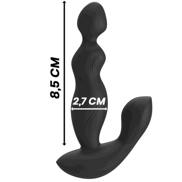 BLACKSILVER - TÉLÉCOMMANDE EN SILICONE POUR PLUG ANAL CORA