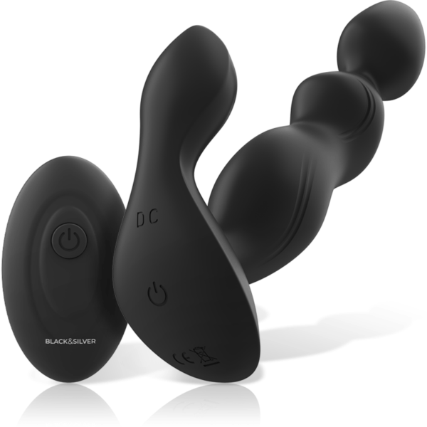 BLACKSILVER - TÉLÉCOMMANDE EN SILICONE POUR PLUG ANAL CORA