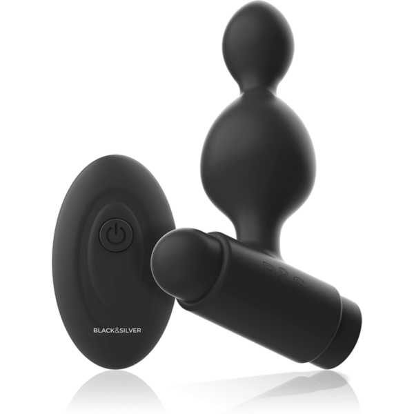 BLACKSILVER - TUCKER PETITE TÉLÉCOMMANDE POUR PLUG ANAL EN SILICONE