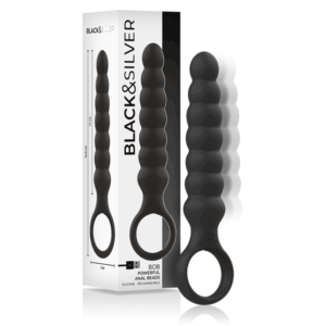 BLACKSILVER - DILATATEUR ANAL PUISSANT EN SILICONE BOB