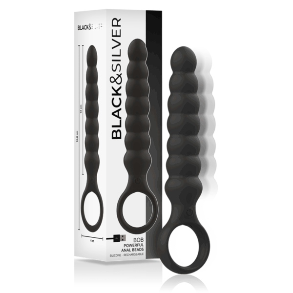 BLACKSILVER - DILATATEUR ANAL PUISSANT EN SILICONE BOB